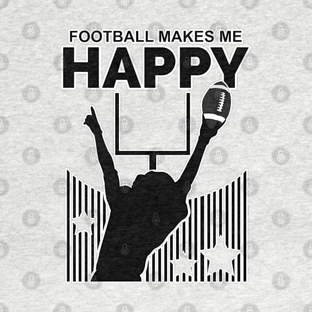 Football Makes Me Happy by adamzworld